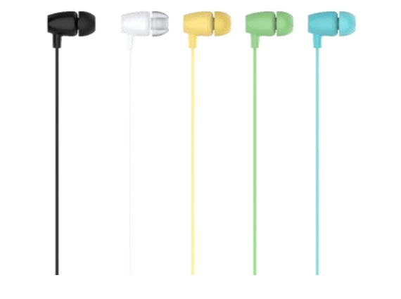 1900 EARPHONE | 3.5MM EARPHONE | SKIN-FRIENDLY SILICONE